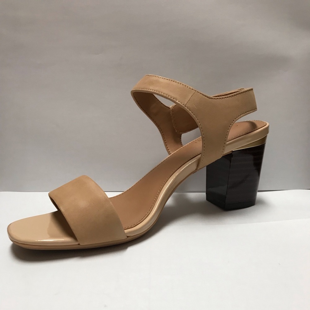 Calvin Klein Cimi Nubuck Sandstorm Sandal NIB 6.5